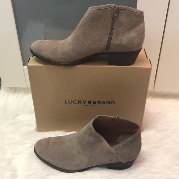 lucky brand fayth bootie brindle